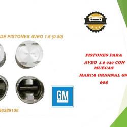 Pistones para aveo 1.6