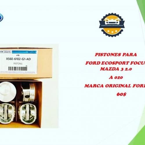 Pistones para Ford,  Ecosport,  Focus,  Mazda 3