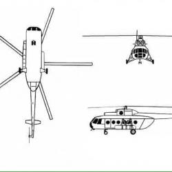 EN VENTA PRECIOSO HELICOPTERO MIL MODELO MI-8 AMT