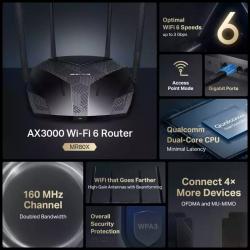 Router Mercusys AX 3000 Wifi 6, 3Gbps