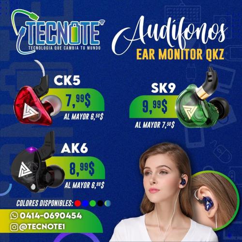 Audífonos IN EAR Monitor