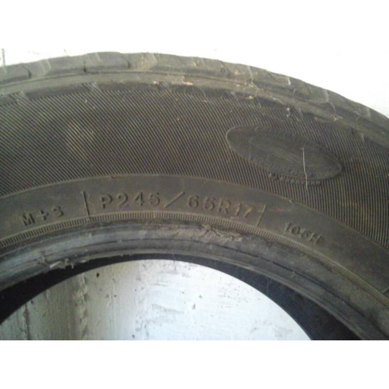 CAUCHOS Nº 245/65 R17