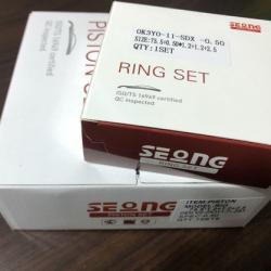 Jgo. Pistones Y Anillos Kia Rio 1.5 0.20 (050) Seong