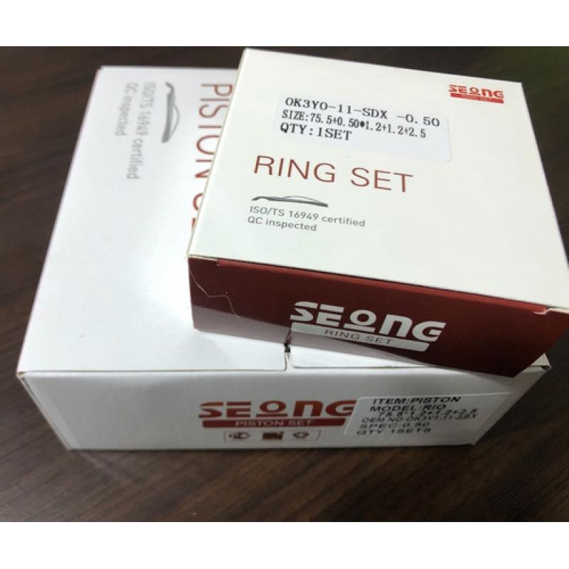 Jgo. Pistones Y Anillos Kia Rio 1.5 0.20 (050) Seong