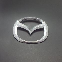 Emblema Logo Mazda Para Parrilla Cromado