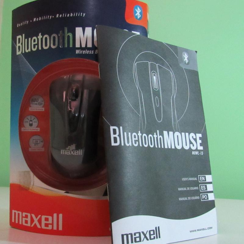 Mouse Bluetooth Maxell   Adaptador Usb Bluetooth