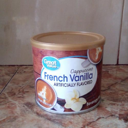 Café capuchino instantáneo French Vanilla