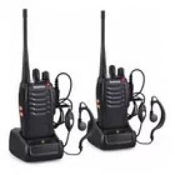 Radio Portatil Trasmisor Baofeng Bf-888s Con Manos Libres X2