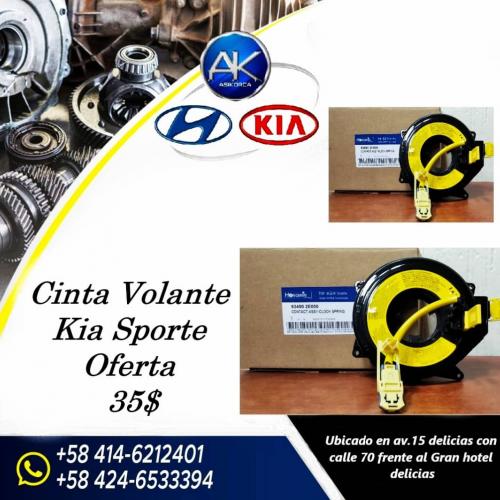 Oferta Cinta Volante Kia Sporte