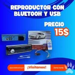 REPRODUCTOR CON BLUETOOH Y USB