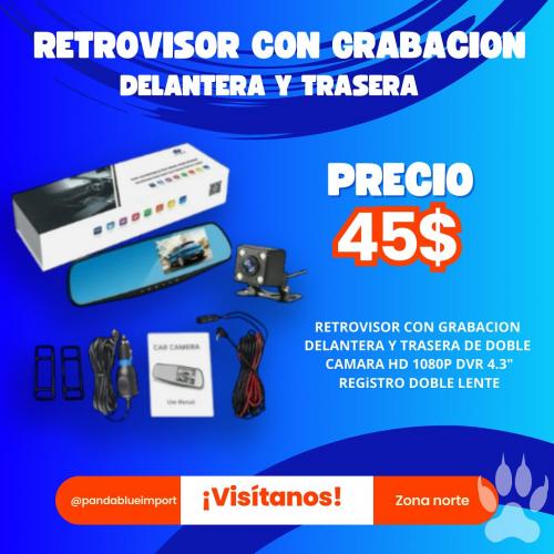 RETROVISOR CON GRABACION