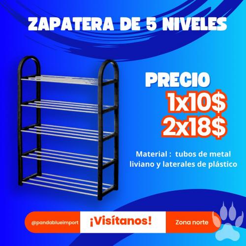 ZAPATERA DE 5 NIVELES